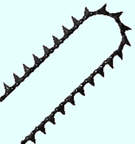 Chainsaw blade
